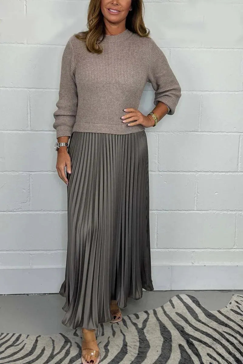 Arlette™ | Sweater Maxi Dress
