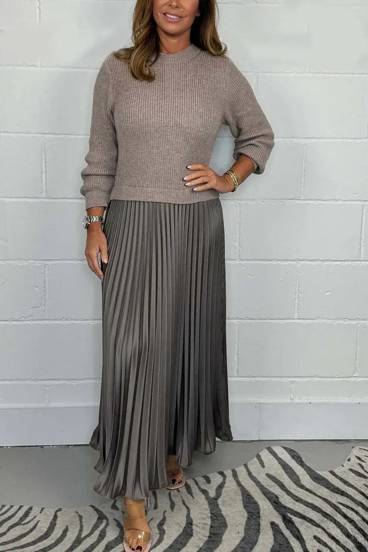 Arlette™ | Sweater Maxi Dress