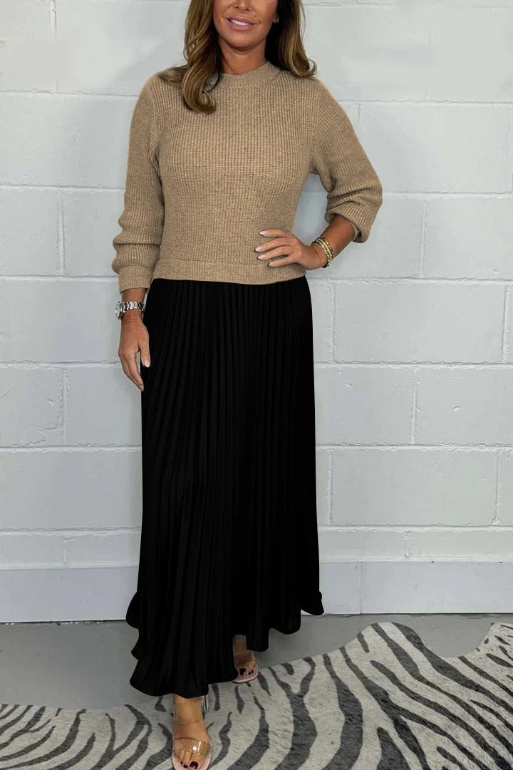 Arlette™ | Sweater Maxi Dress