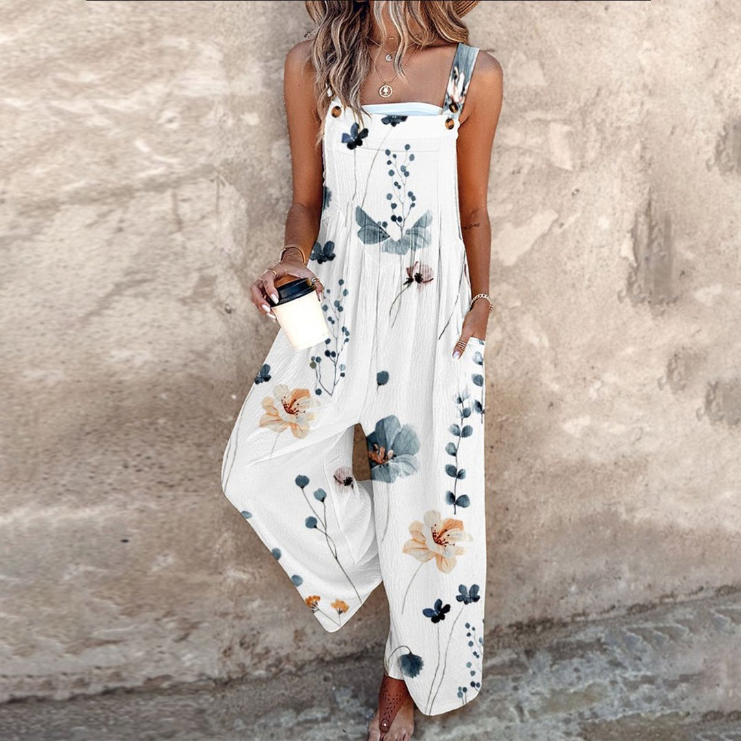 Aurelia™ | Printed Dungarees