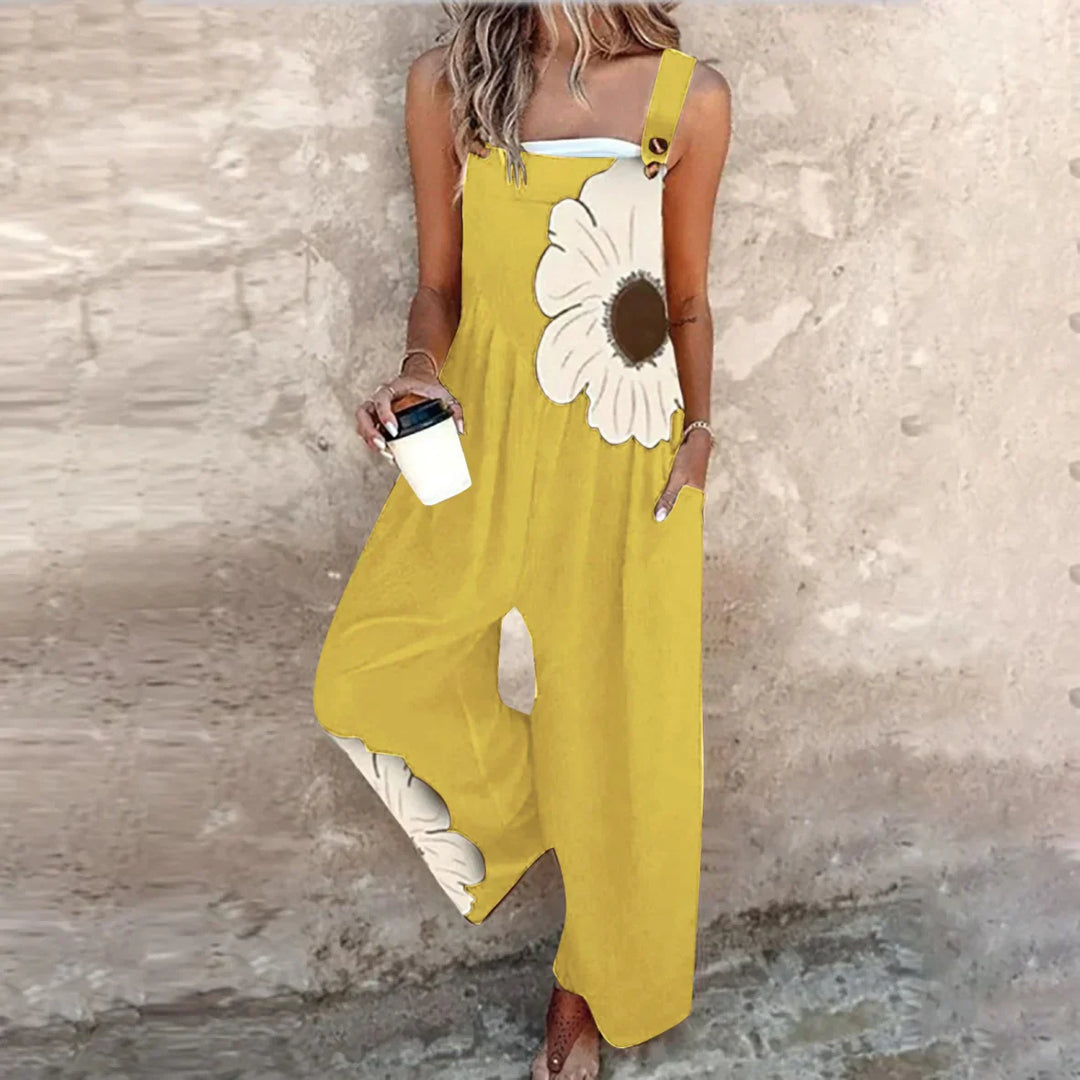 Aurelia™ | Printed Dungarees