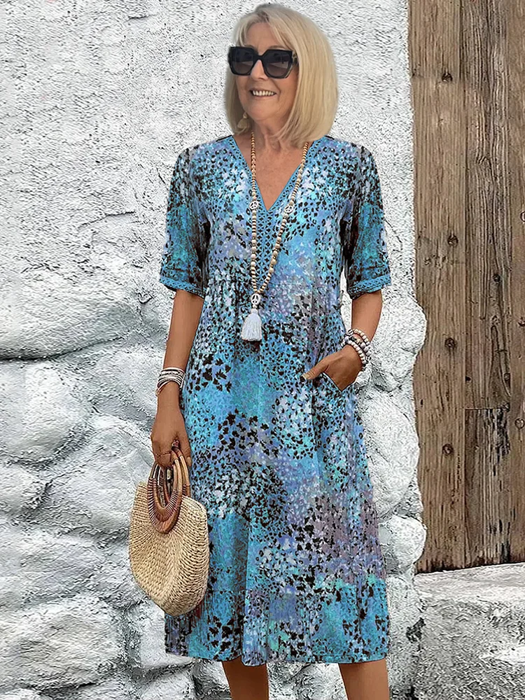 Azalea™ | Vibrant Midi Dress