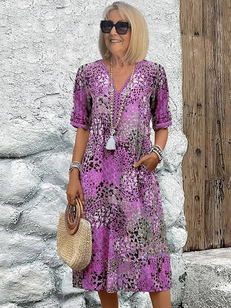 Azalea™ | Vibrant Midi Dress