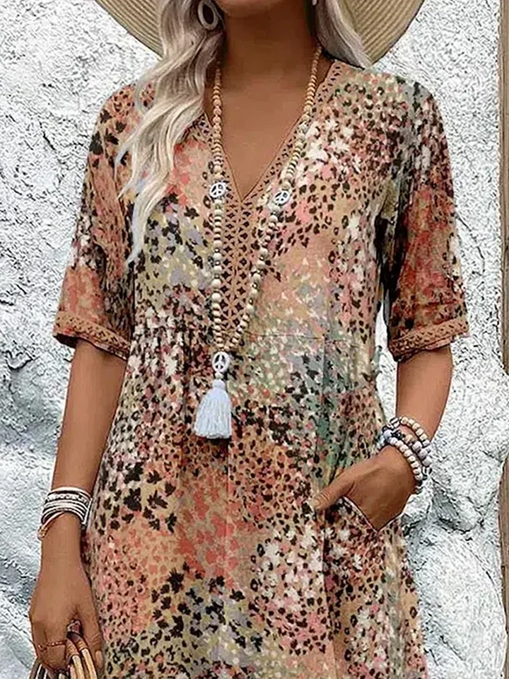 Azalea™ | Vibrant Midi Dress