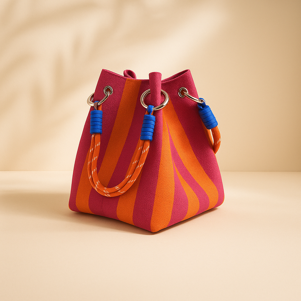 Reese™ | Woven Bucket Bag