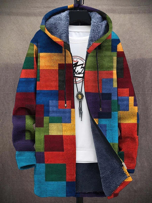 Taylor™ | Art-Inspired Zip-Up Hooded Jacket