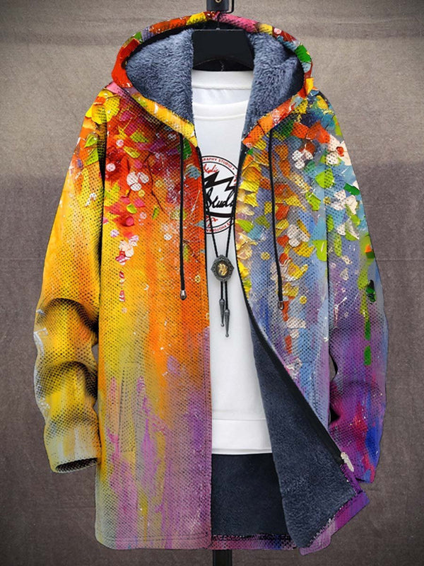 Taylor™ | Art-Inspired Zip-Up Hooded Jacket