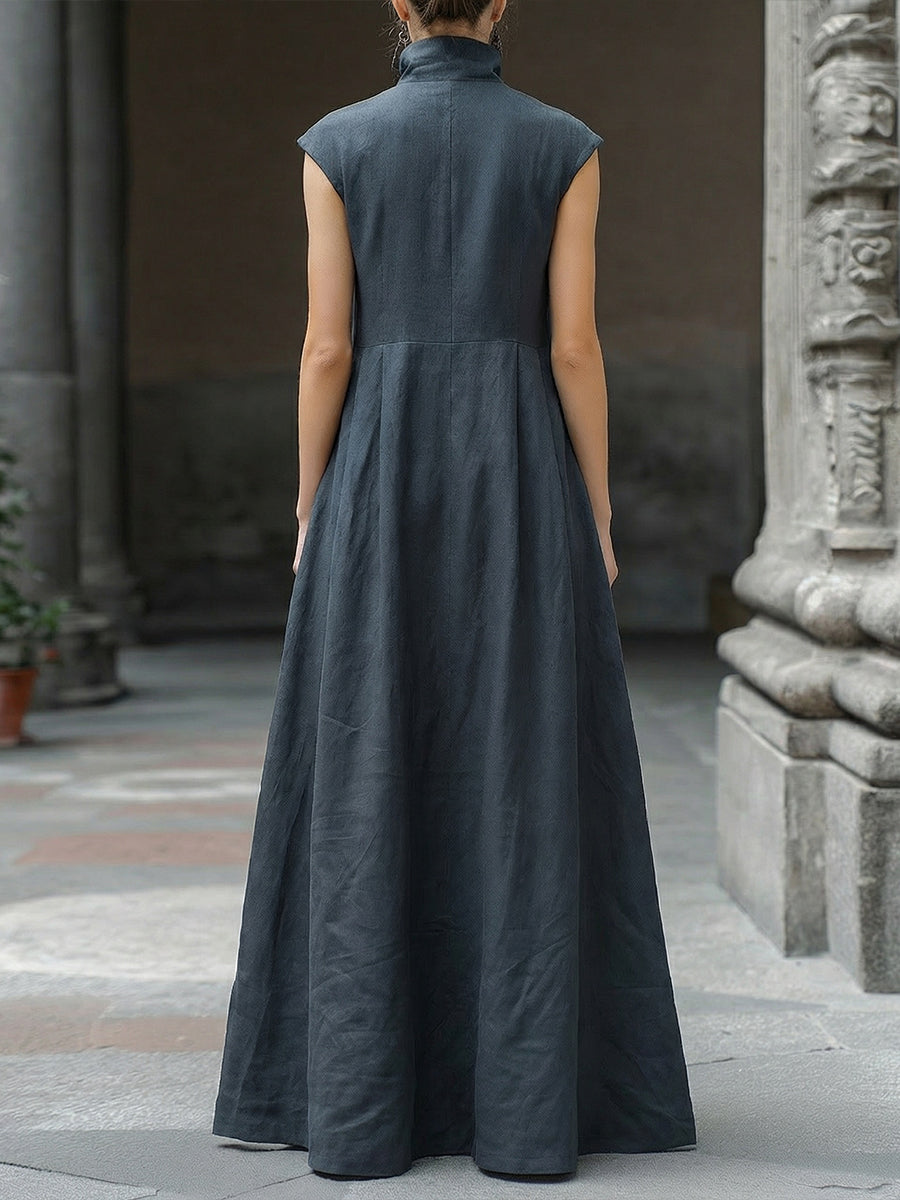 Dorina™ | Sleeveless Maxi Dress