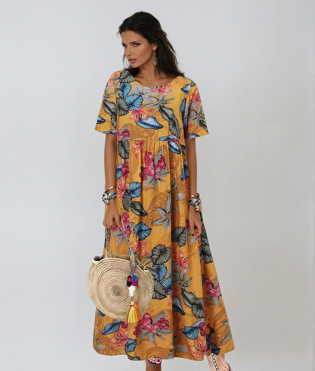 Elaria™ | Floral Summer Dress