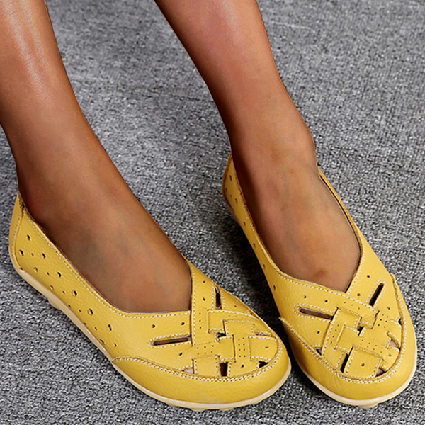 Fiona™ | Breathable Leather Loafers