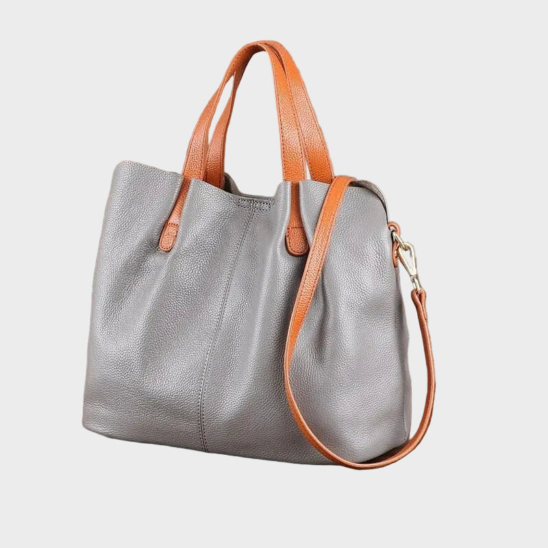 Kendall™ | Bolso tote clásico de piel