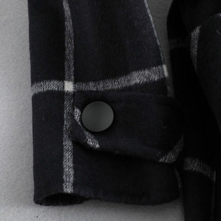 Emery™ | Checked Wool Coat