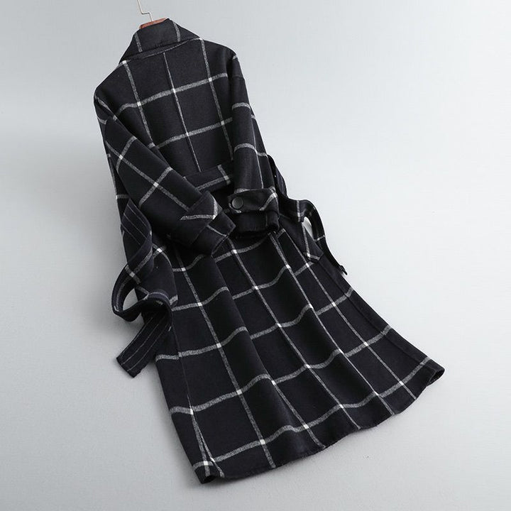 Emery™ | Checked Wool Coat
