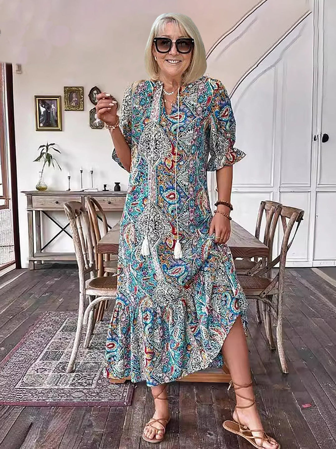 Lysandra™ | Boho Summer Dress