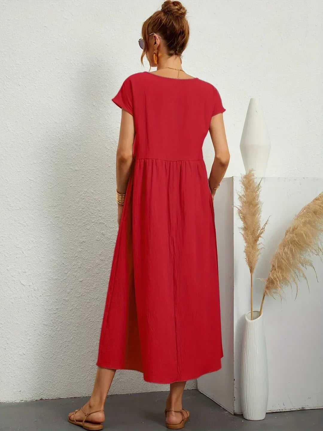Kynlee™ | Vestido midi fluido