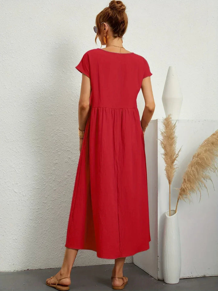 Kynlee™ | Vestido midi fluido