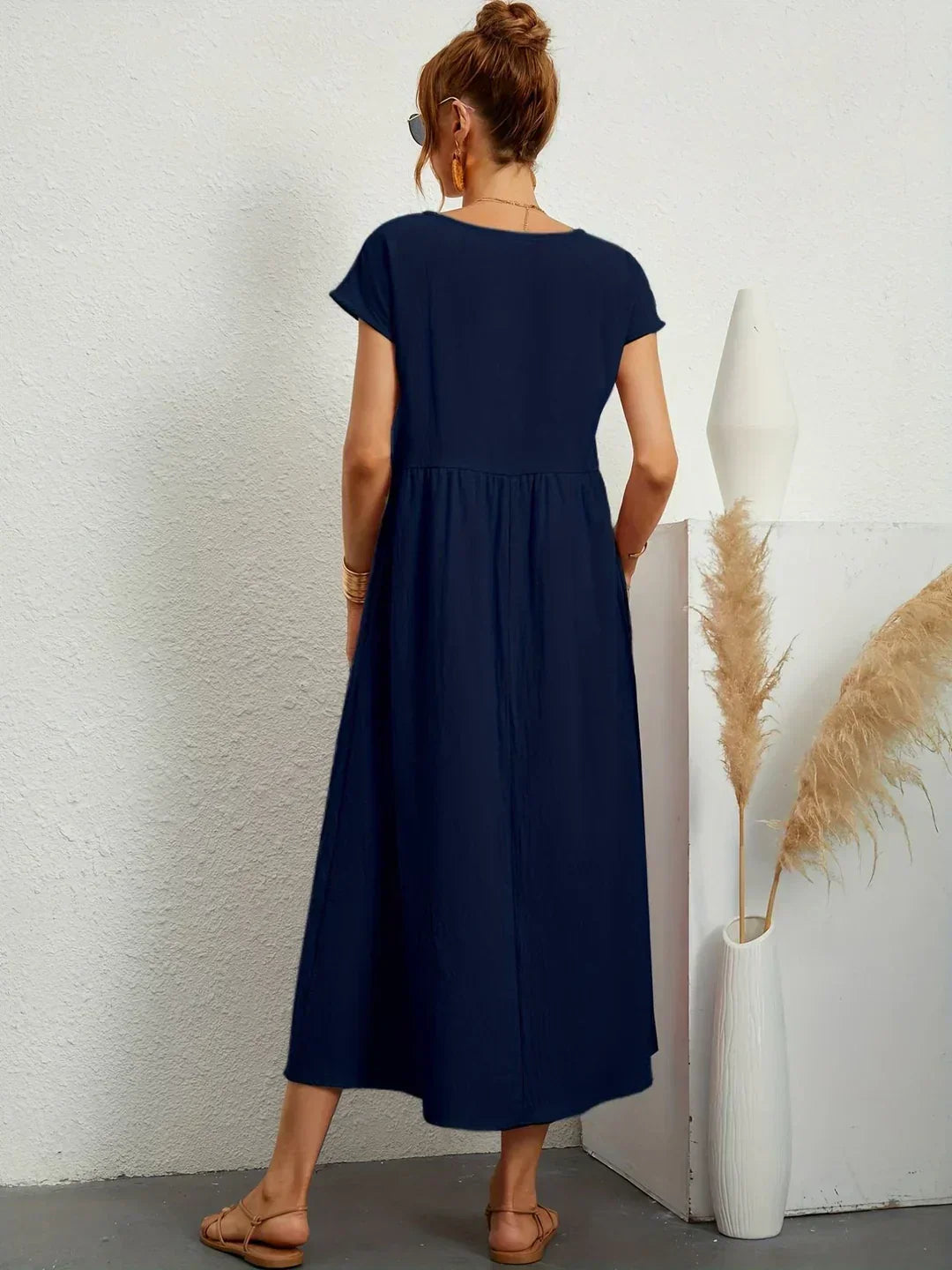 Kynlee™ | Vestido midi fluido