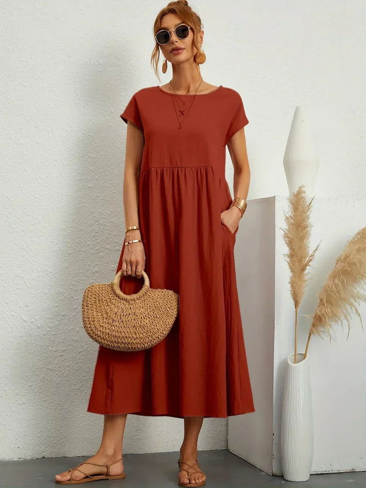 Kynlee™ | Vestido midi fluido