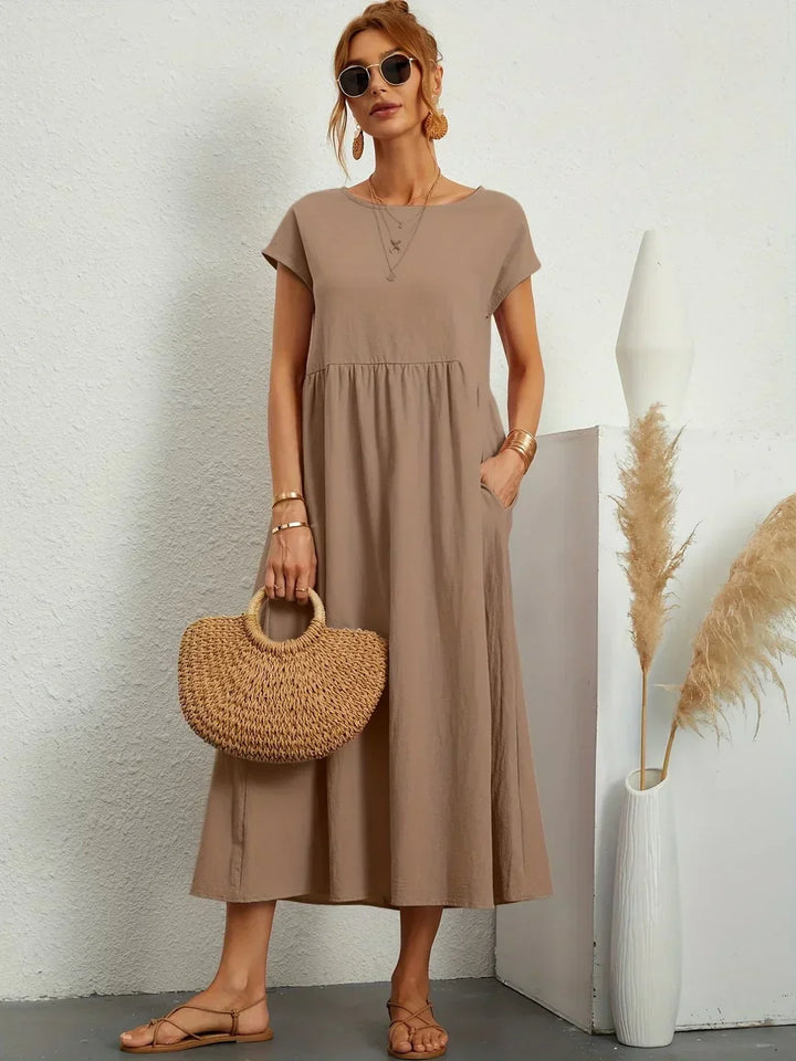 Kynlee™ | Vestido midi fluido