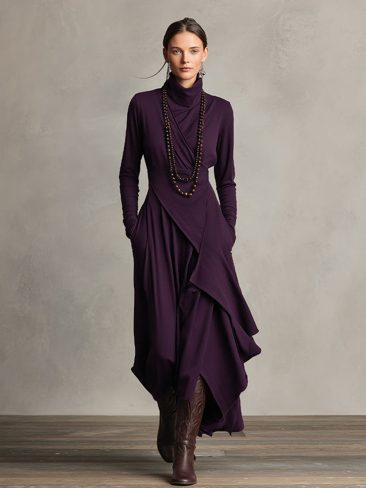 Nancy™ | Elegant Draped Dress