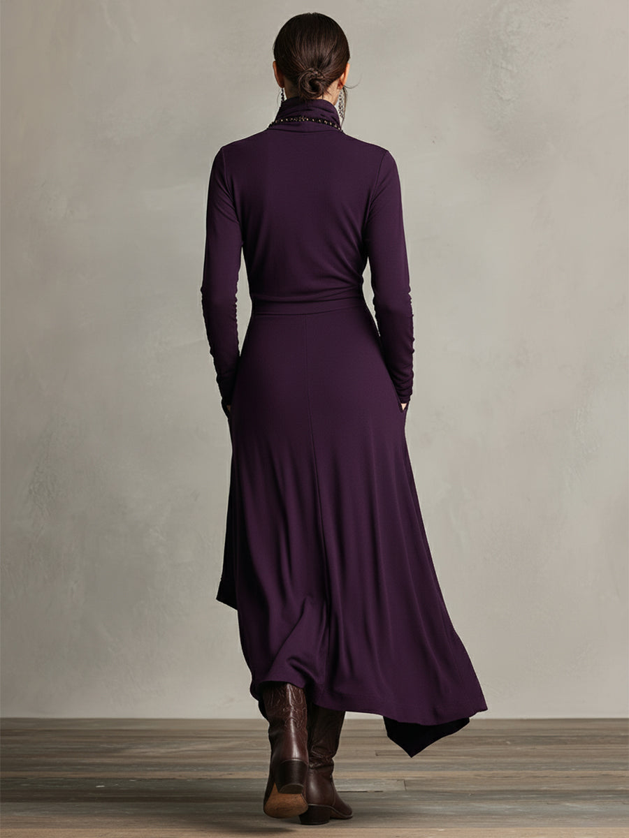 Nancy™ | Elegant Draped Dress