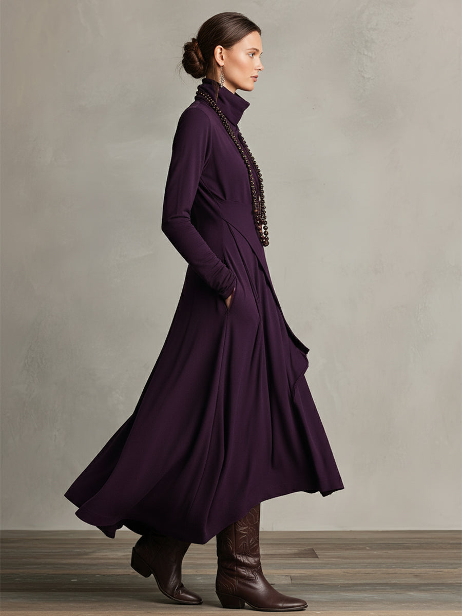 Nancy™ | Elegant Draped Dress