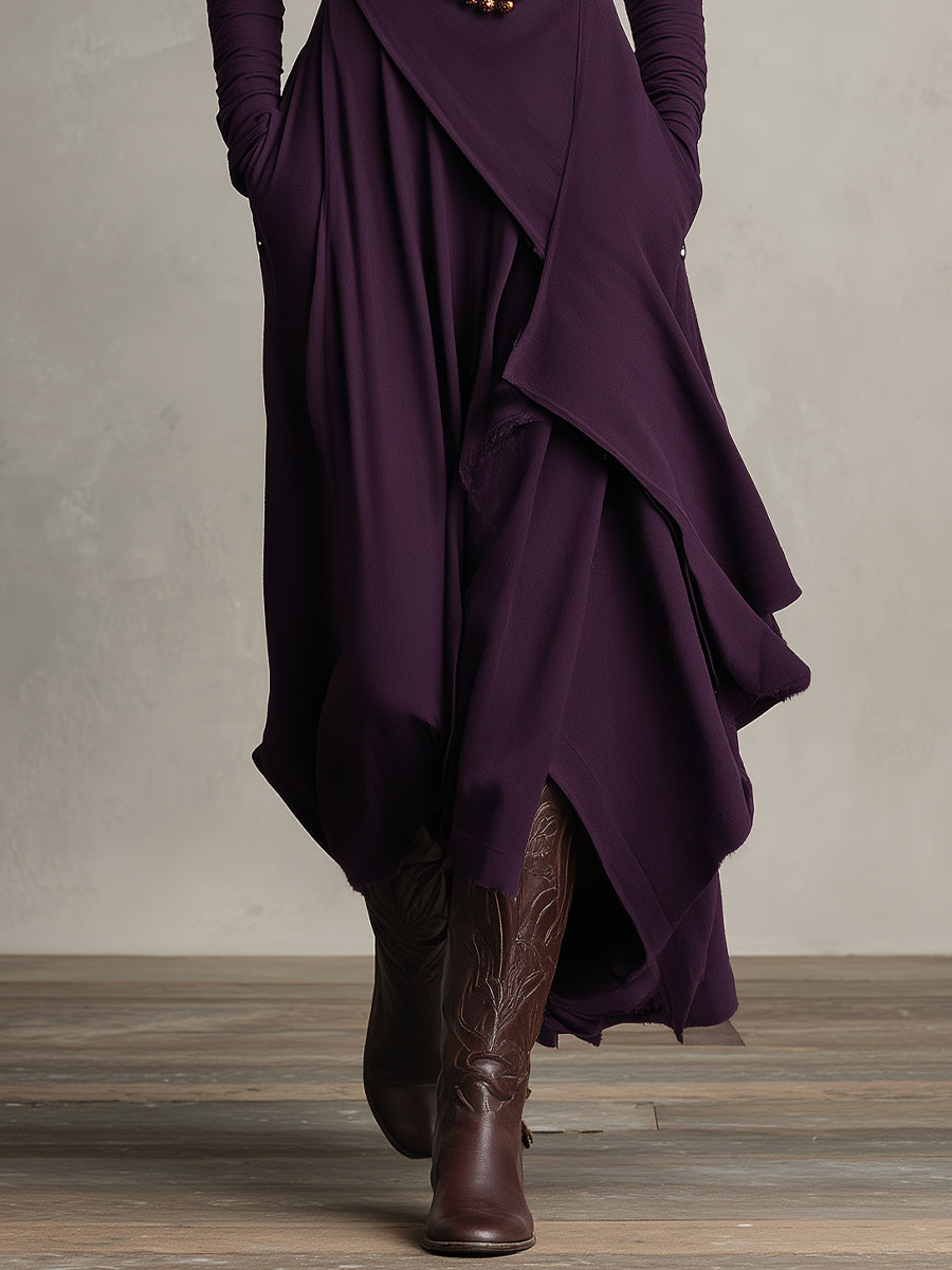 Nancy™ | Elegant Draped Dress