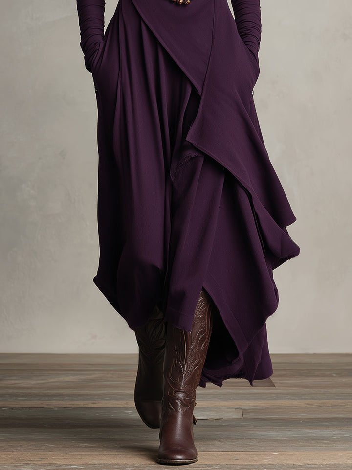 Nancy™ | Elegant Draped Dress