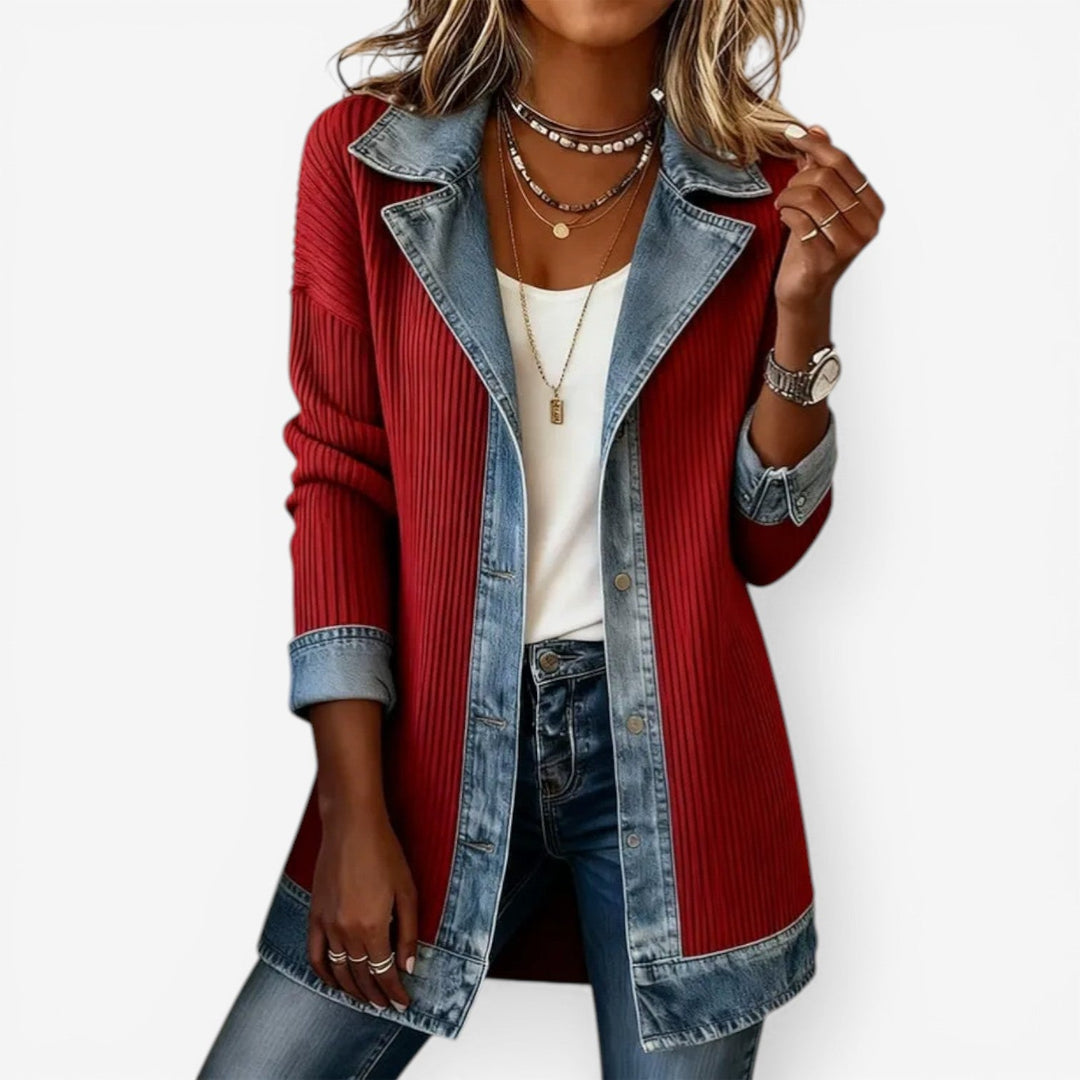 Vireya™ | Chaqueta de mezcla de mezclilla