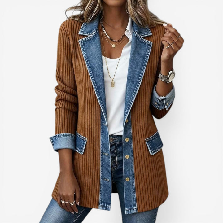 Vireya™ | Chaqueta de mezcla de mezclilla