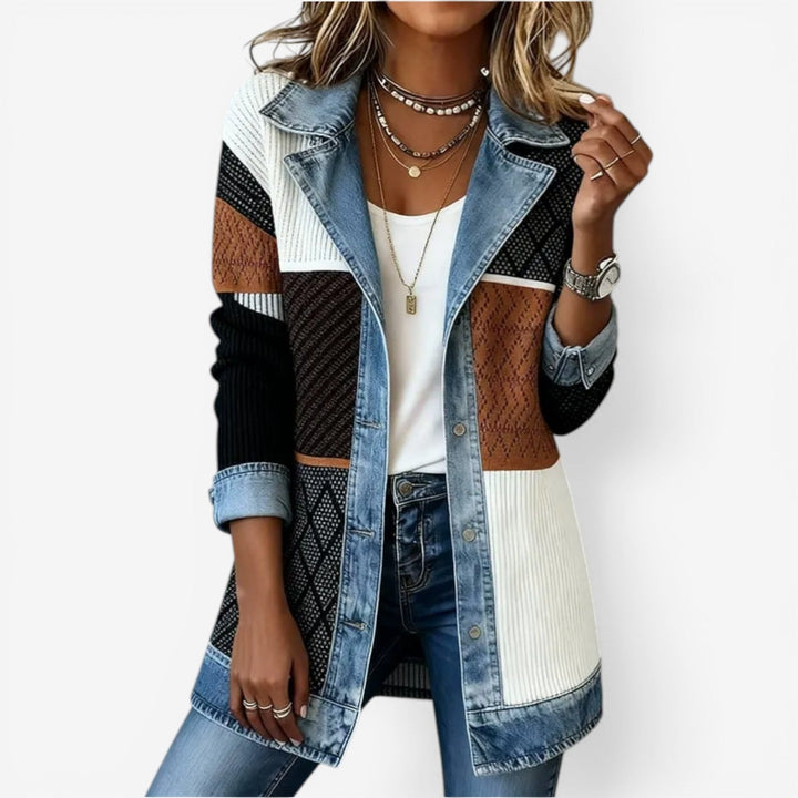 Vireya™ | Chaqueta de mezcla de mezclilla