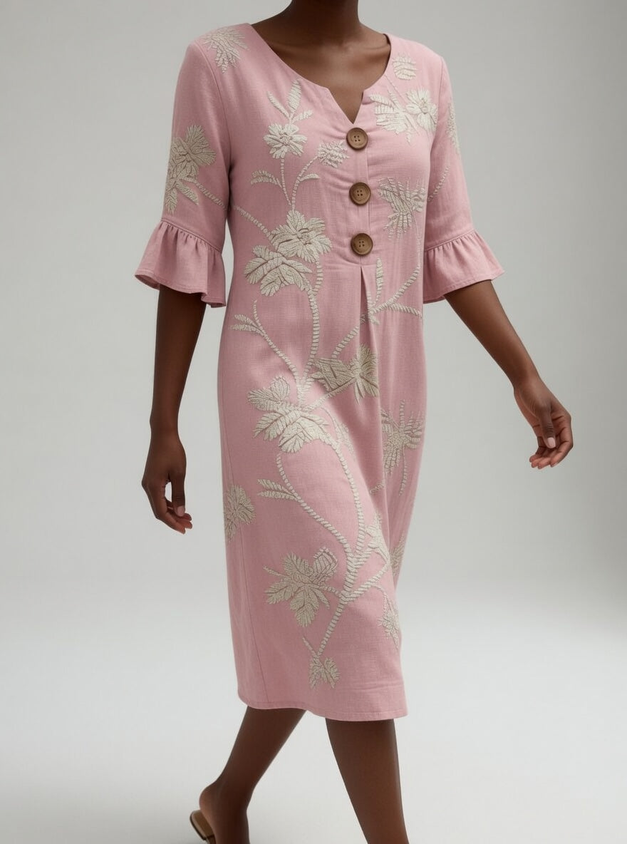 Adaline™ | Vestido midi floral