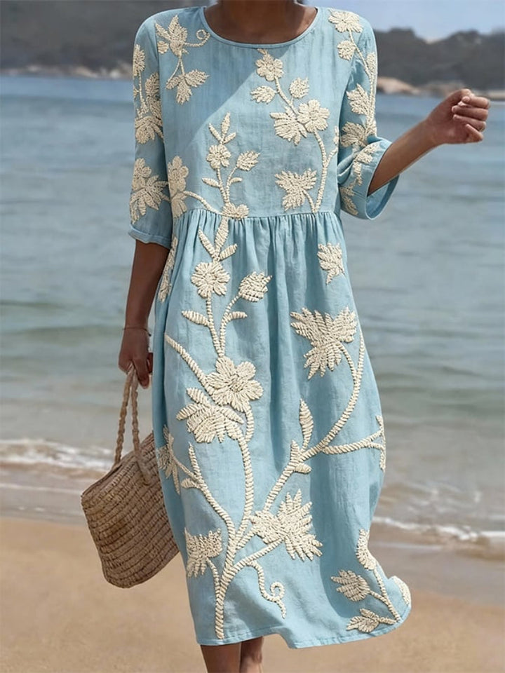 Liorael™ | Vestido vintage bordado
