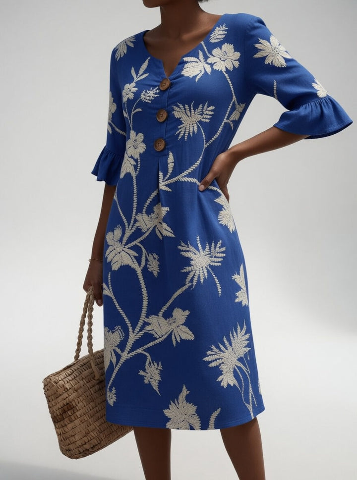 Adaline™ | Vestido midi floral