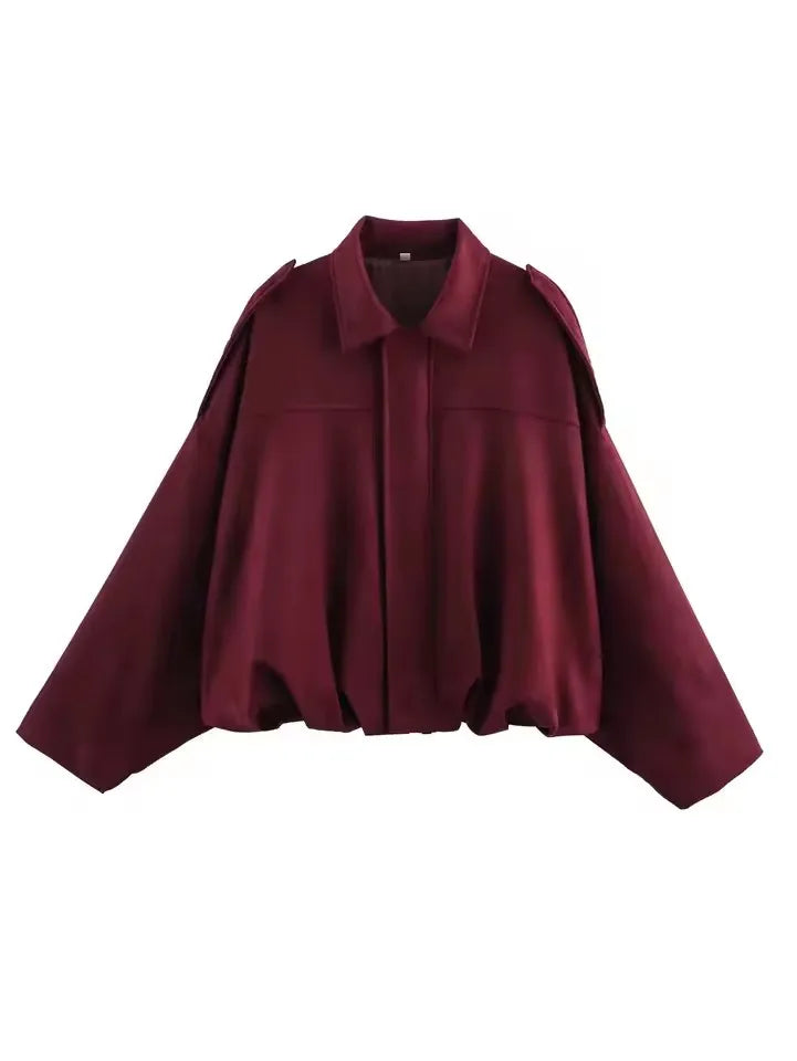 Apple™ | Suede Bomber Jacket