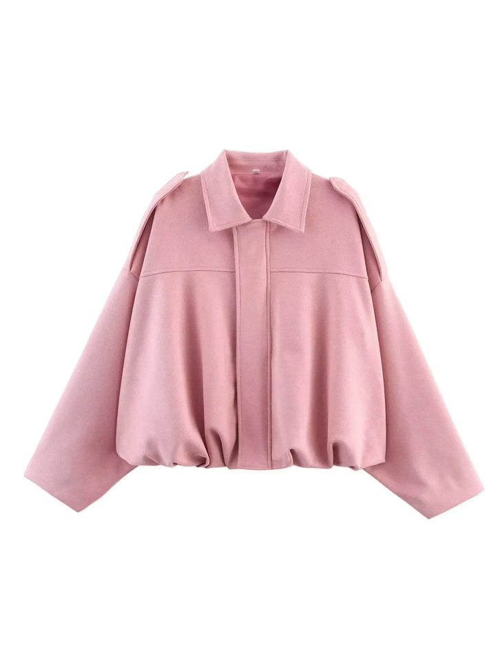 Apple™ | Suede Bomber Jacket