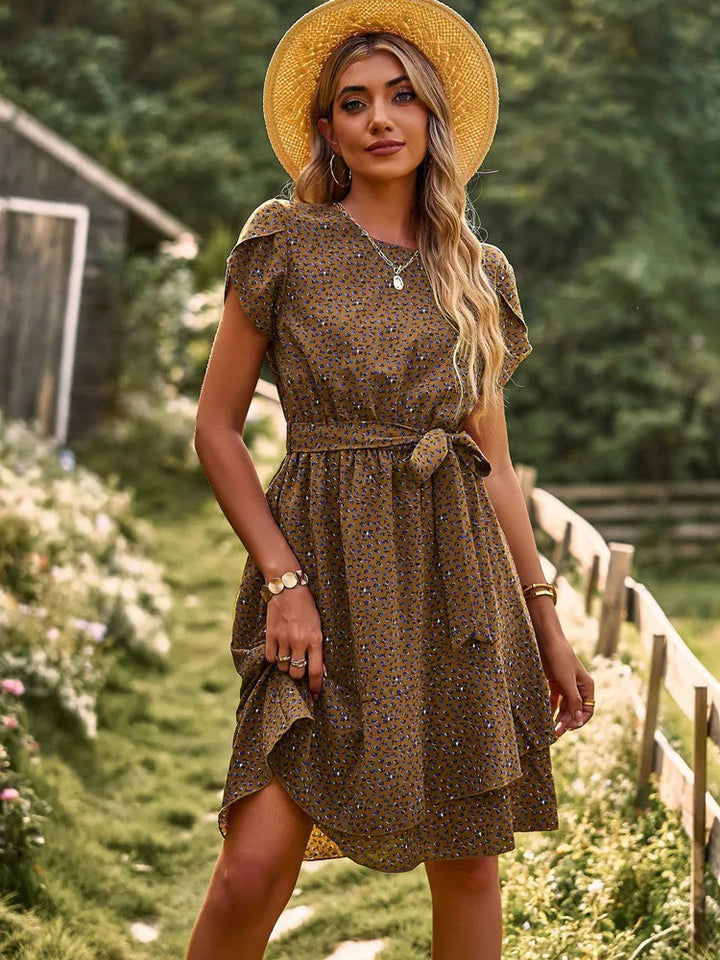 Kinsley Rae™ | Floral Pleated Summer Dress