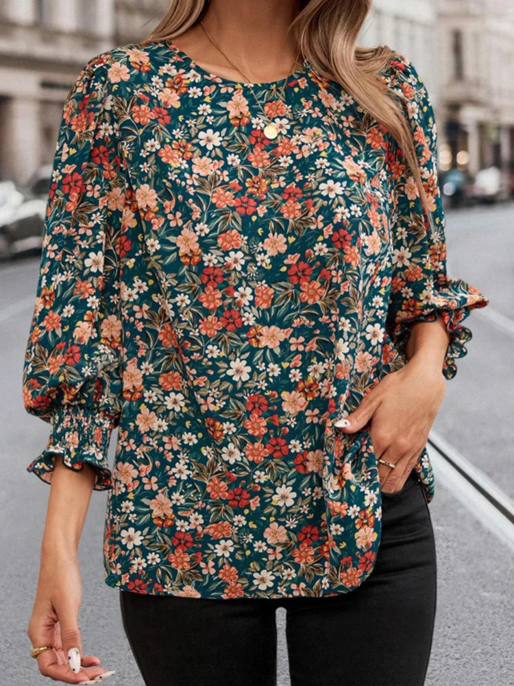 Tasha™ | Retro Puff Sleeve Blouse