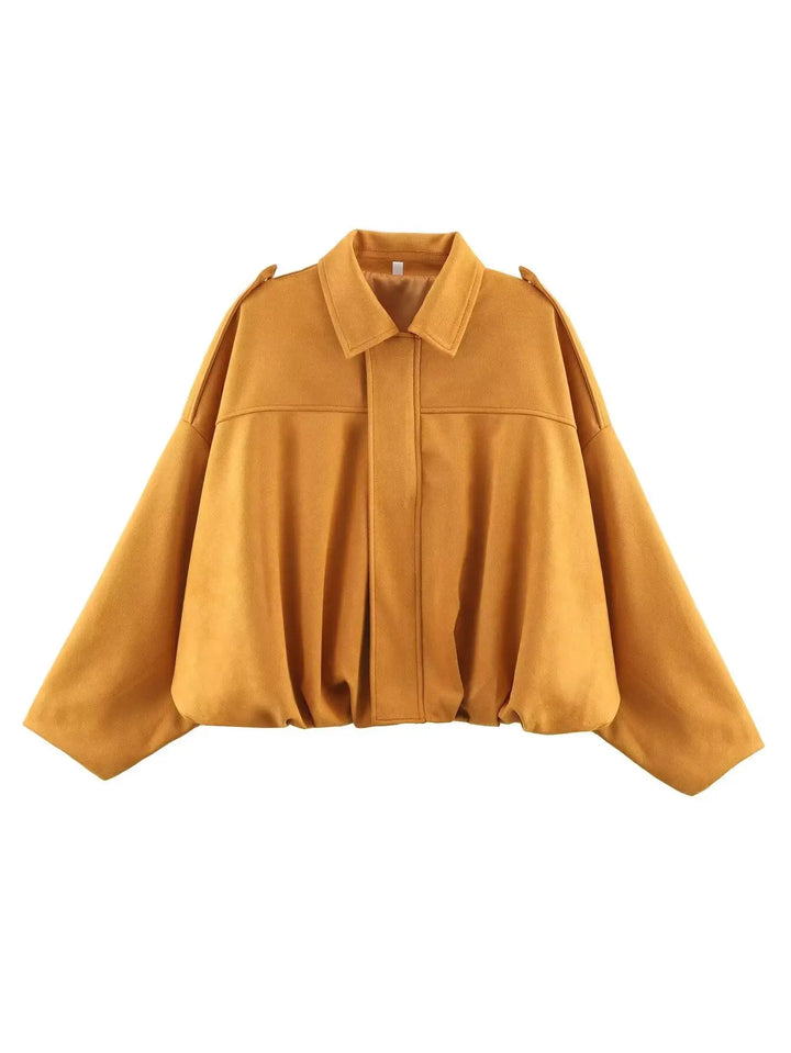 Apple™ | Suede Bomber Jacket