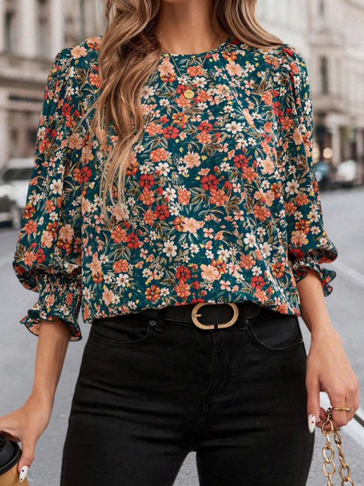 Tasha™ | Retro Puff Sleeve Blouse