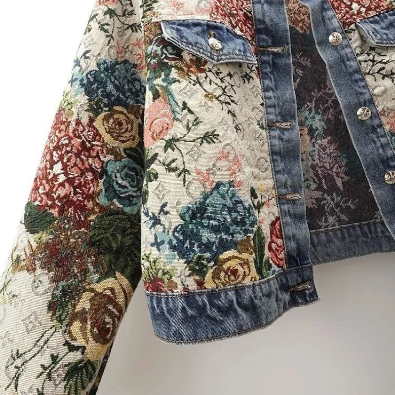 Angel™ | Jacquard Denim Jacket
