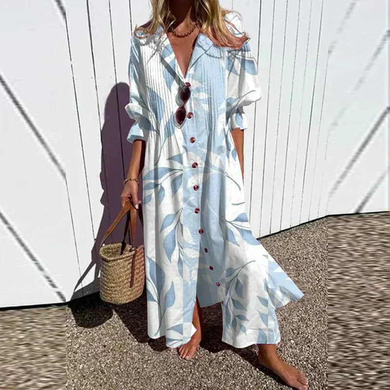 Nyara™ | Floral Maxi Dress