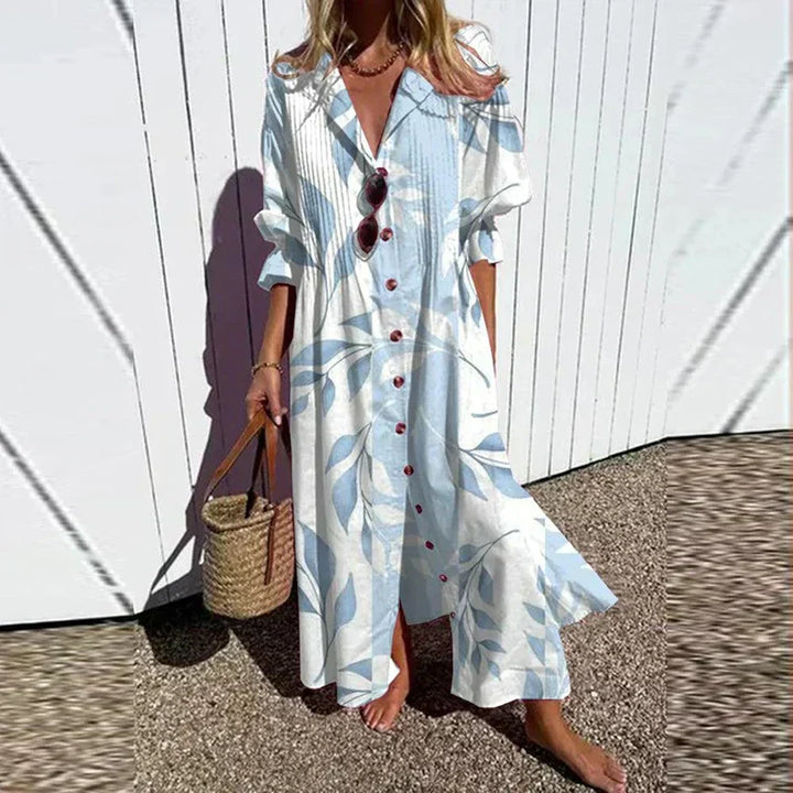 Nyara™ | Floral Maxi Dress