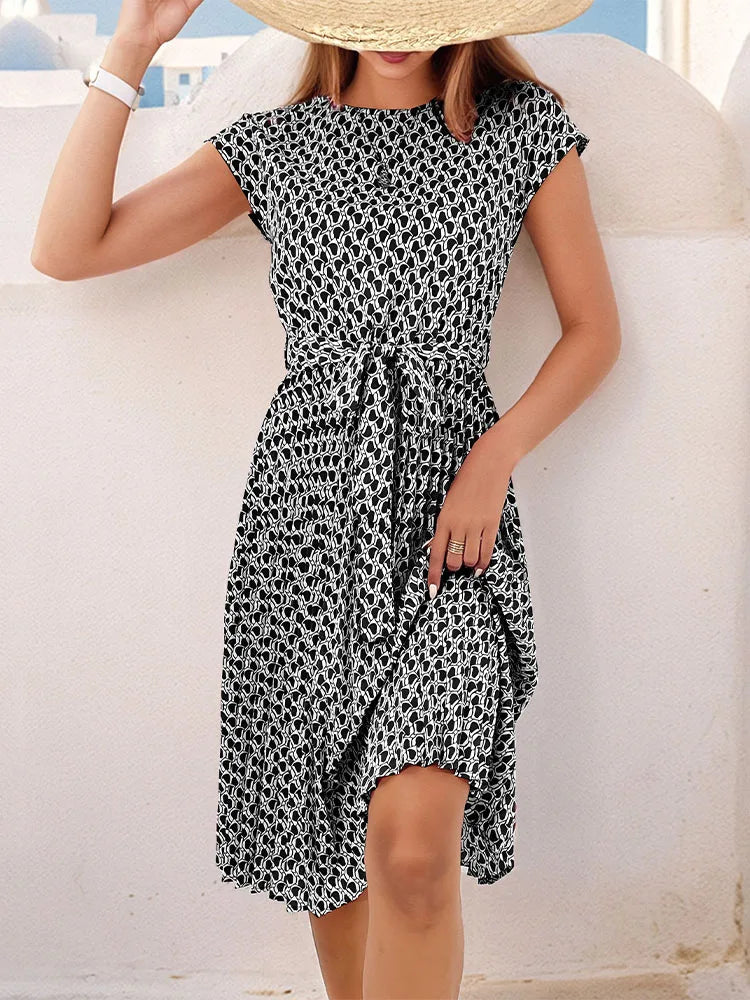 Lily™ | Pleated Midi Summer Dress