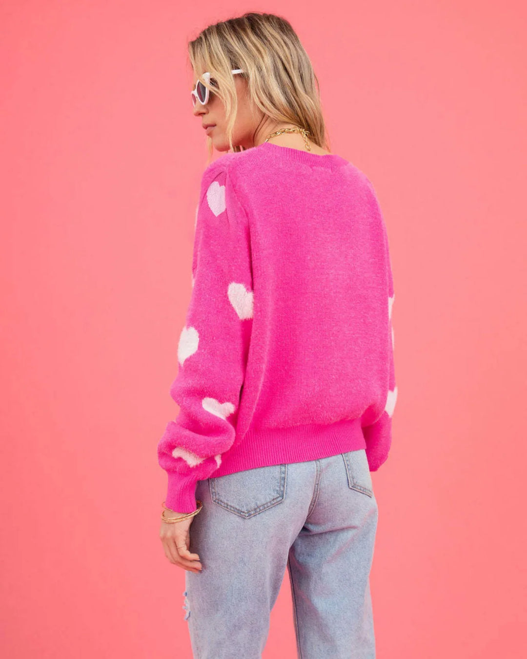 Jodie™ | Heart Knit Sweater