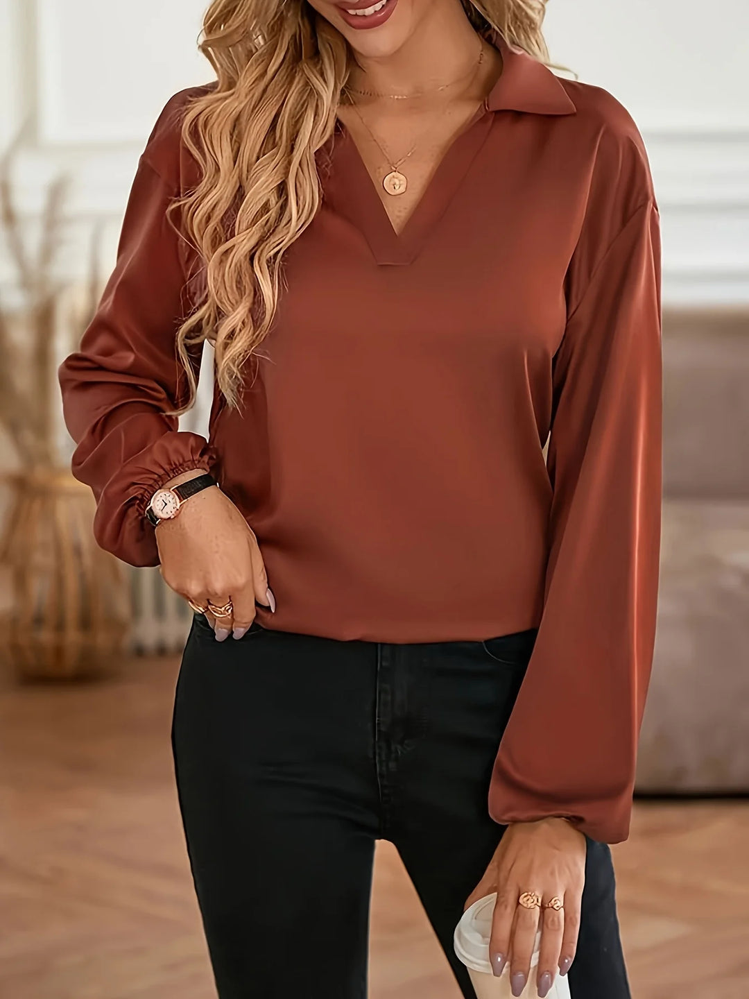 Liz™ | Plus Size Woven Shirt