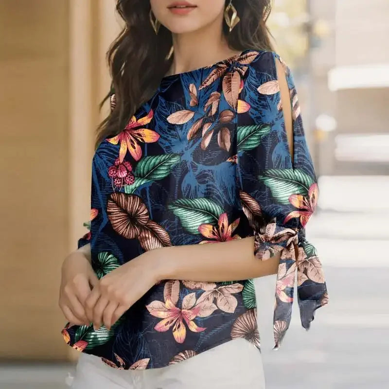 Pamela™ | Polka Dot Tunic Blouse
