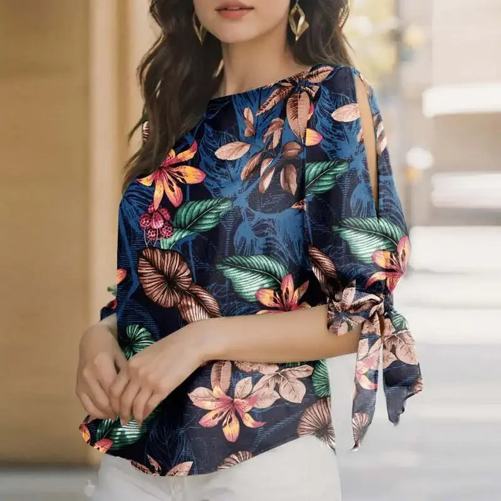Pamela™ | Polka Dot Tunic Blouse