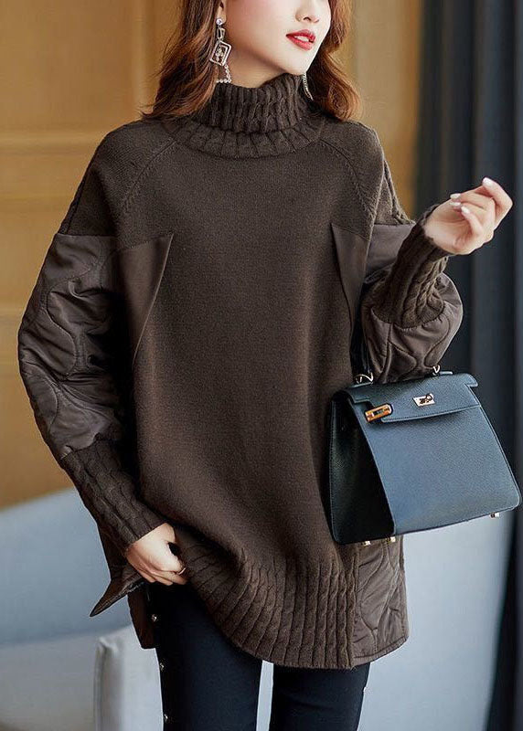 Scarlett™ | Patchwork Knit Sweater