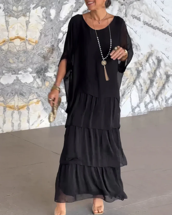 Caitlin™ | Vestido largo fluido